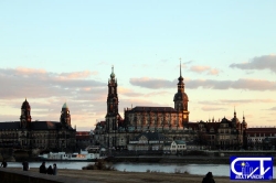 Dresden im  Abendlicht