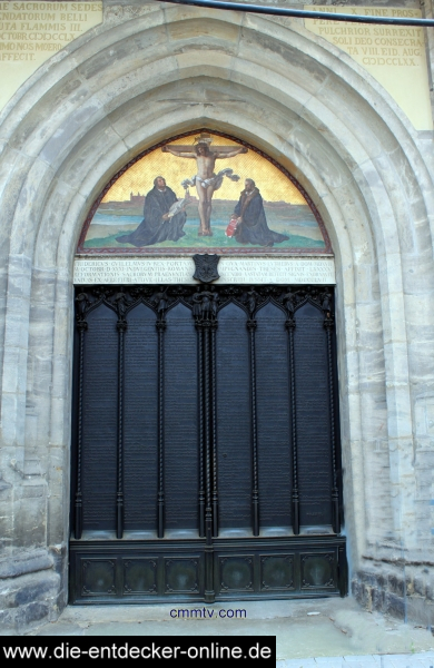 Wittenberg - die Tür der Thesen_1