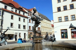 In Torgau - Marktbrunnen