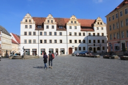 In Torgau - Marktplatz